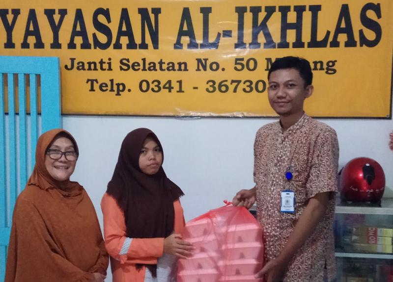 Dt Peduli Dan Wida Catering Berbagi Kebahagiaan Di Yayasan Al Ikhlas Dt Peduli