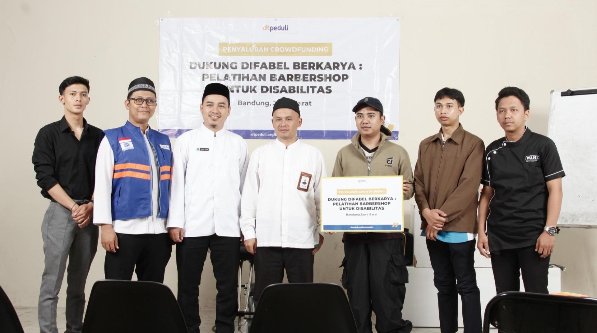 Pelatihan Cukur Difabel Wujudkan Impian Hidup Mandiri 