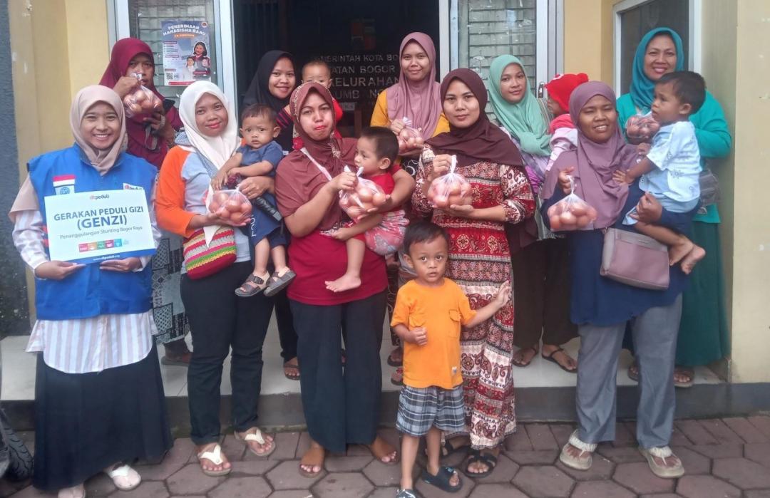 Program Genzi DT Peduli Bogor Bantu Tangani Stunting di Bogor Barat 