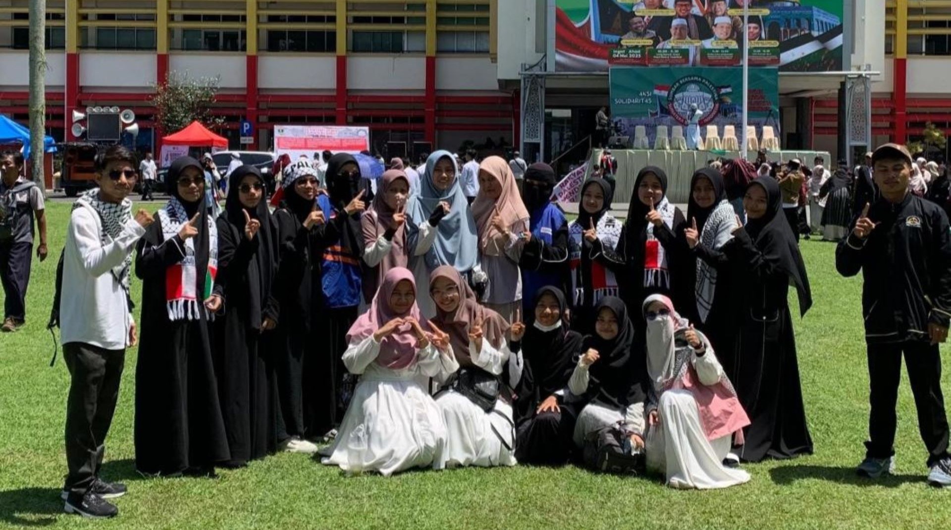 DT Peduli Sumbar Jadi Bagian Aksi Solidaritas Sumbar untuk Palestina 