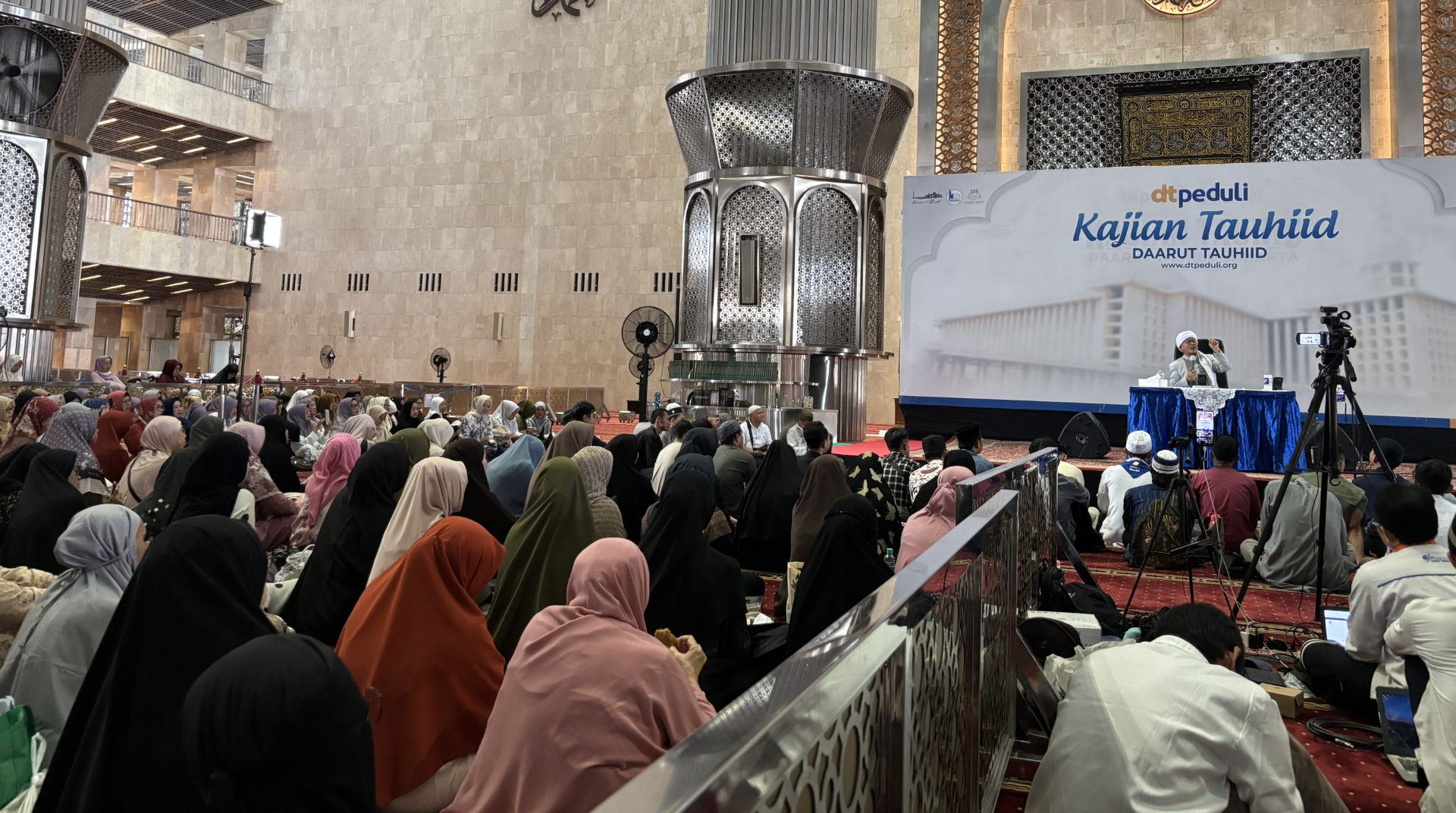 DT Peduli Gelar Kajian Spesial "Allah yang Membolak-Balikkan Hati" di Masjid Istiqlal