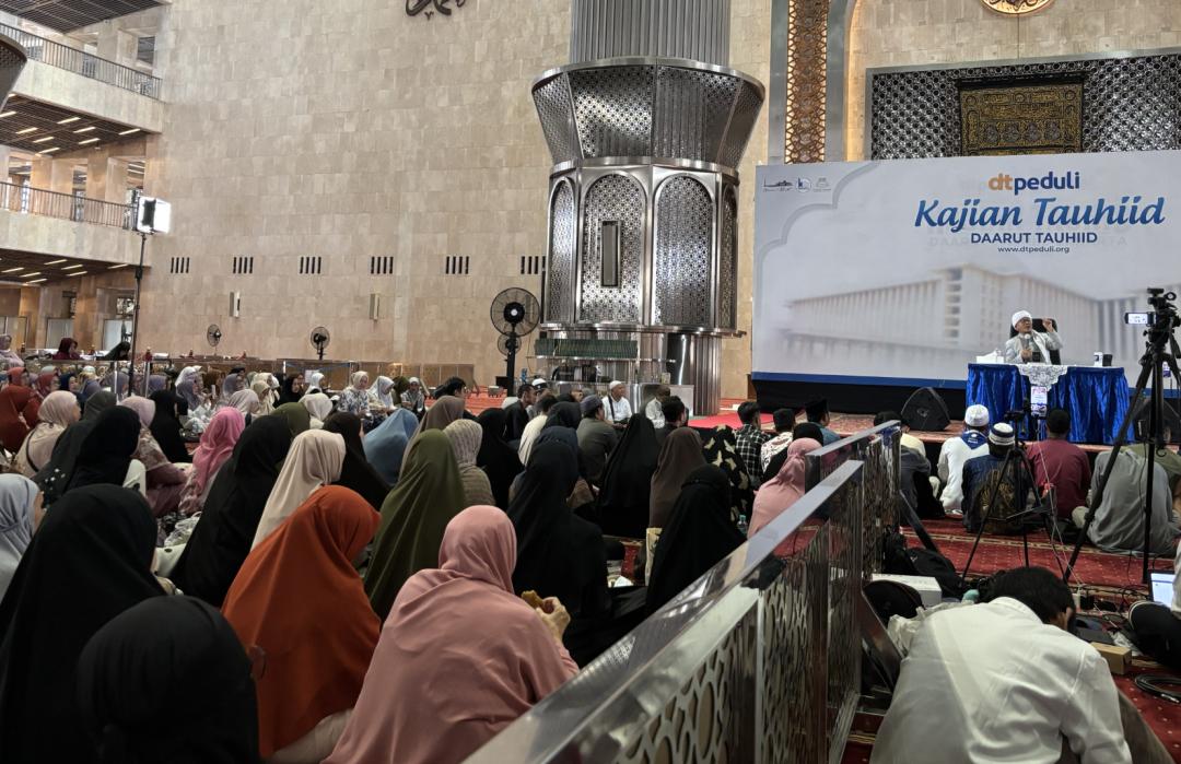 DT Peduli Gelar Kajian Spesial "Allah yang Membolak-Balikkan Hati" di Masjid Istiqlal