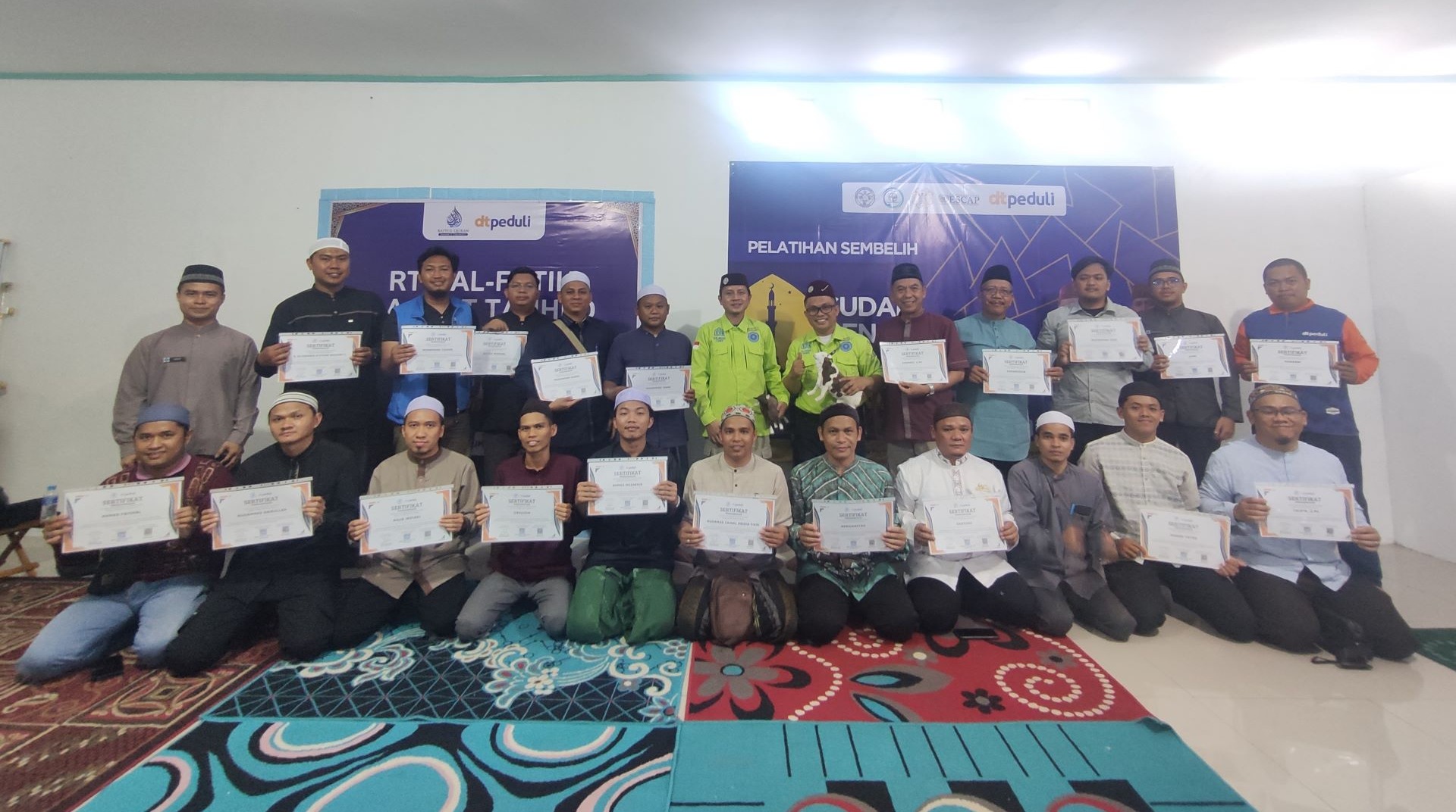 DT Peduli Kalsel Gelar Pelatihan Sembelih Halal Bersama GSB 