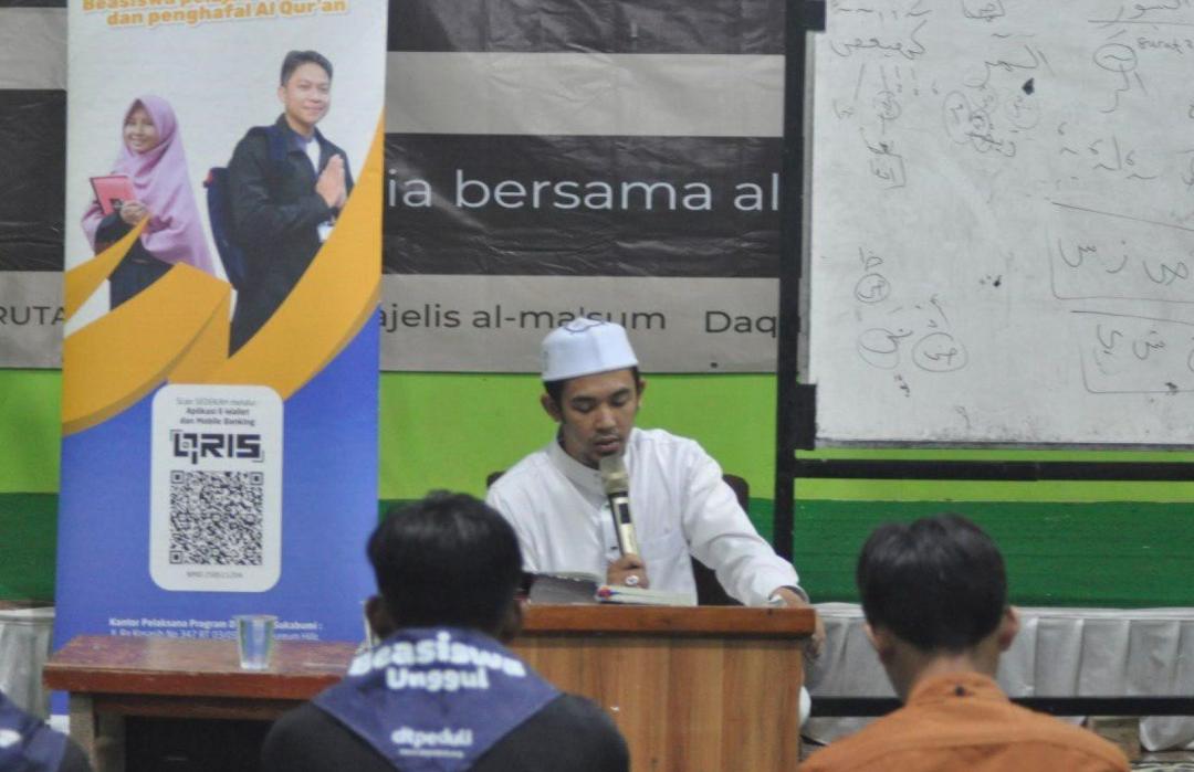 DT Peduli Sukabumi Gelar Upgrading Tahsin untuk Penerima Beasiswa  