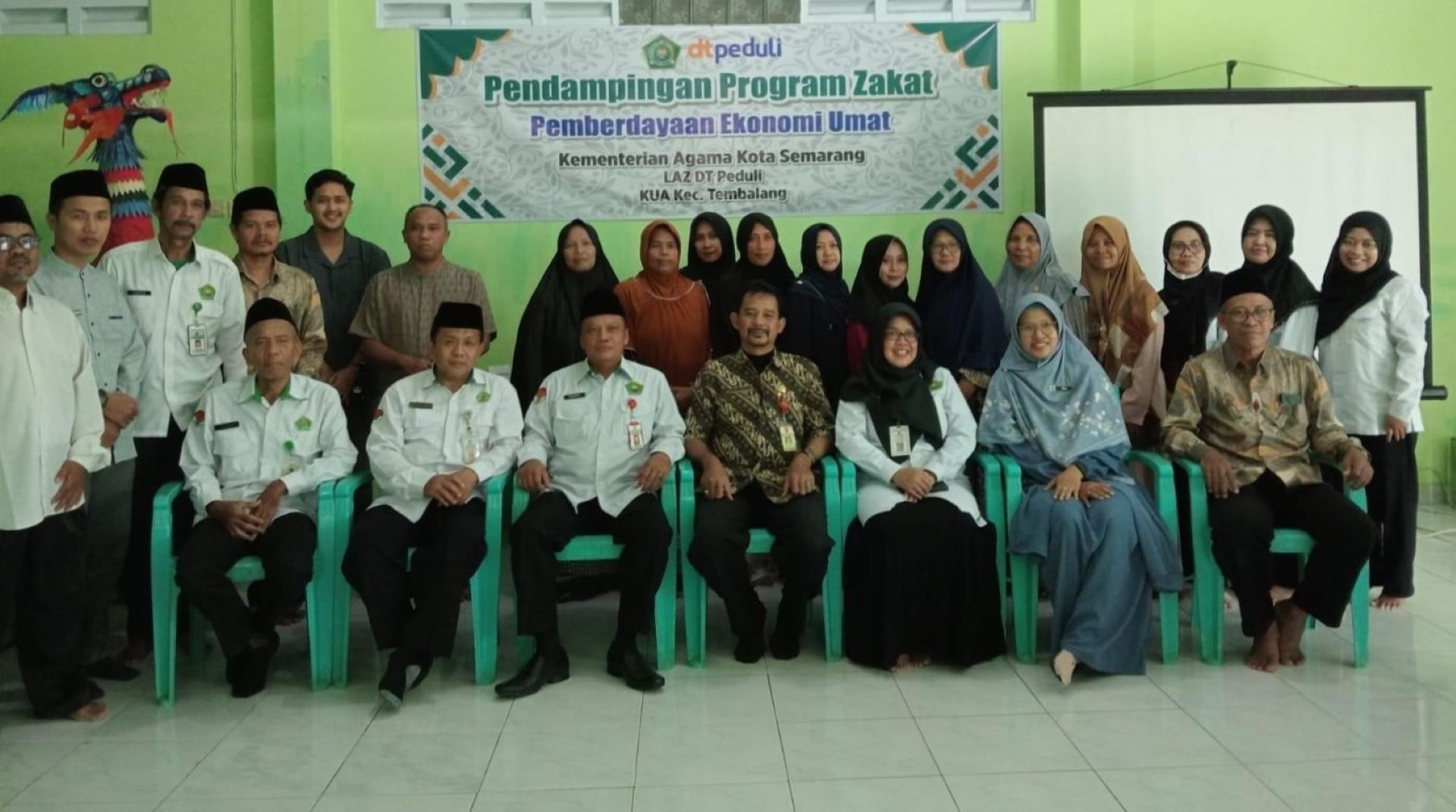 Tindak Lanjuti Program Pemberdayaan Ekonomi Umat, DT Peduli Jateng Dan Kemenag Kota Semarang Adakan Pendampingan 