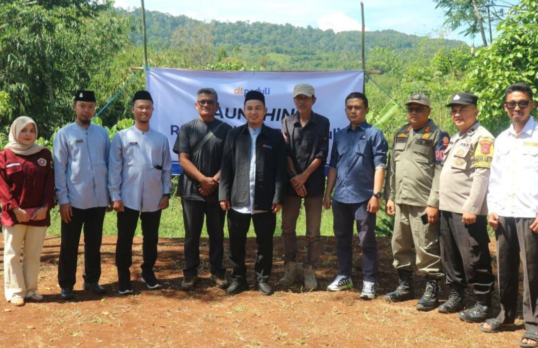 DT Peduli Resmikan Recycle House untuk Penyintas Bencana Pergerakan Tanah Nyalindung 