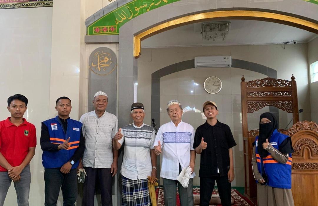 DT Peduli Sumbar Survei Lokasi Penyaluran Hewan Qurban Titipan CIMB Niaga Syariah di Masjid Hidayah 