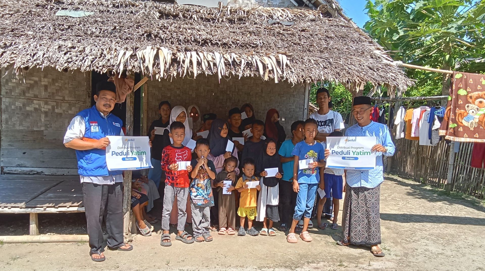 DT Peduli Salurkan Santunan untuk 46 Anak Yatim di Lebak 