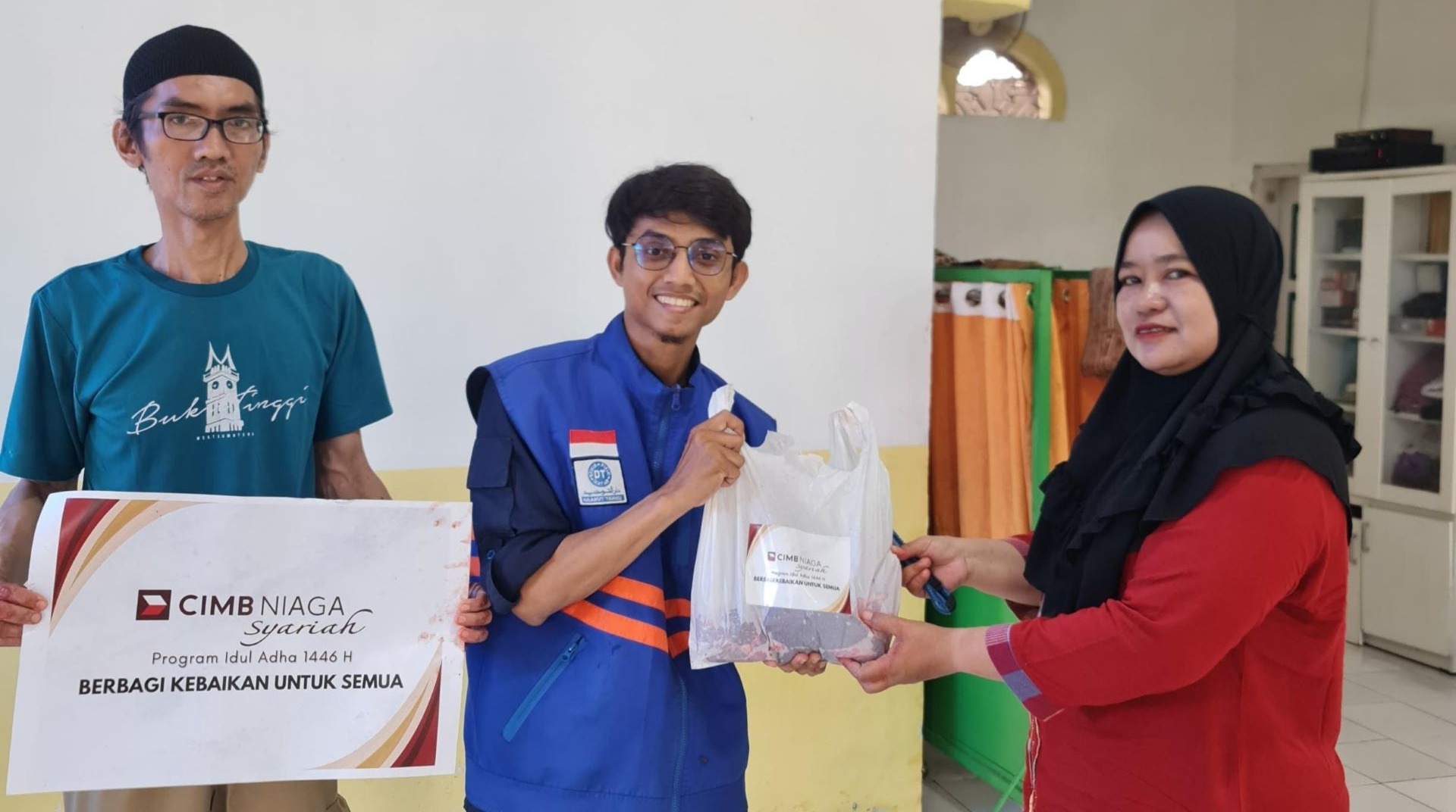 DT Peduli Sumbar dan CIMB Niaga Syariah Tebar Enam Ekor Domba untuk Iduladha 1446 H 
