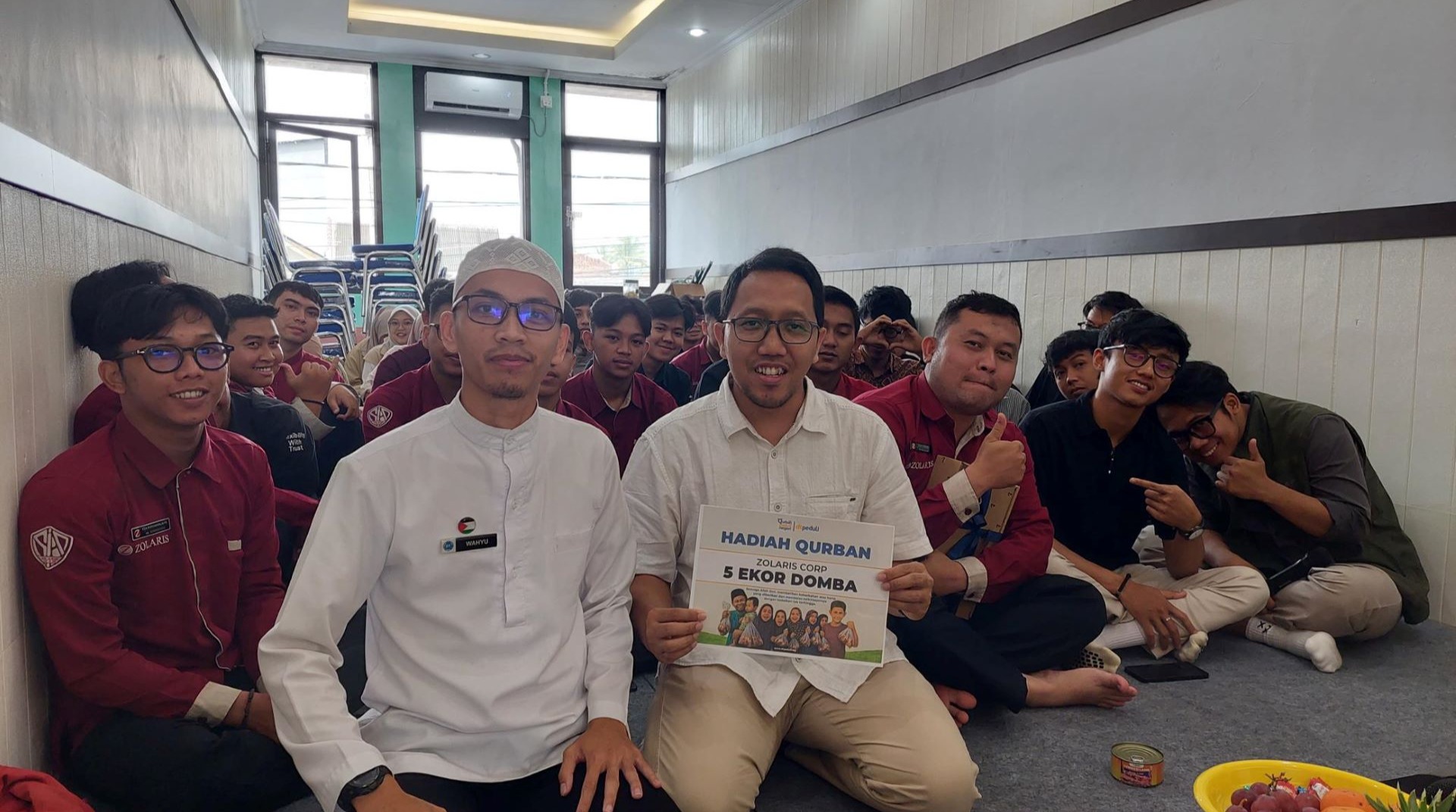 Lanjutkan Tradisi Baik, Zolaris Kembali Gelar Kajian Rutin dan Titip Qurban ke DT Peduli Kuningan 