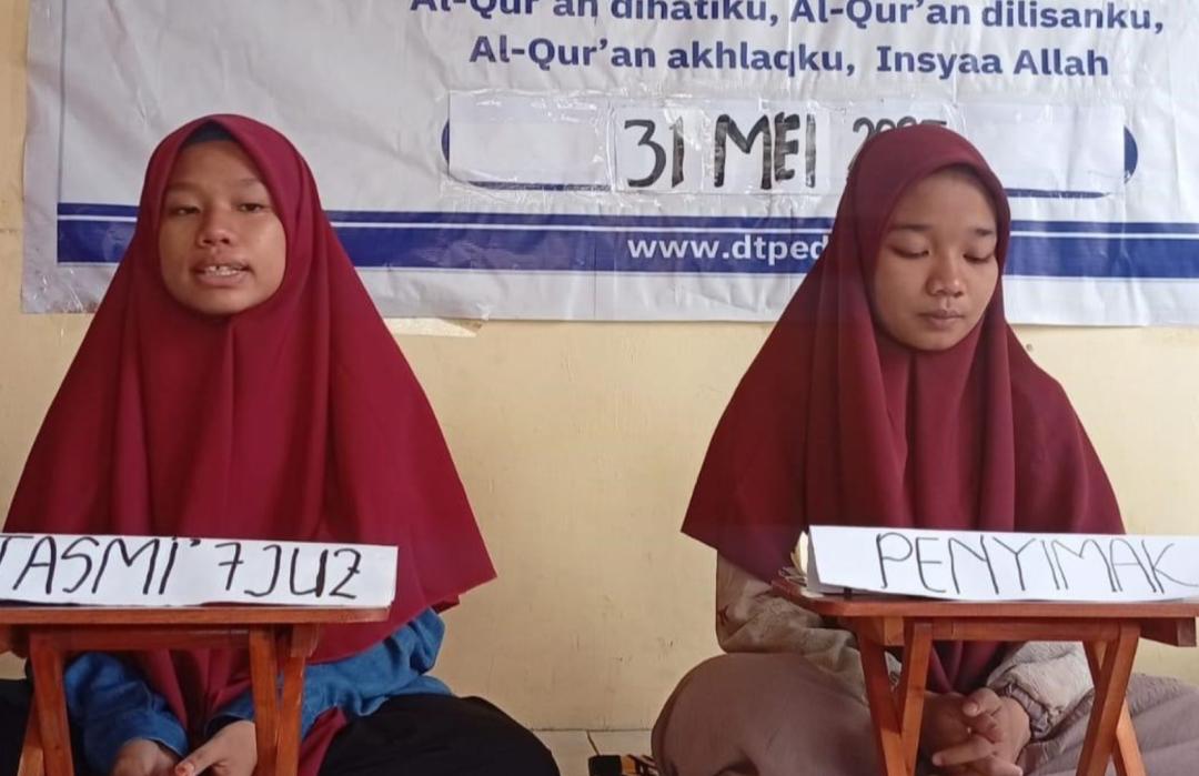 Santri Rumah Tahfidz DT Peduli Sumbar Tuntaskan Tasmi’ 7 Juz, Bukti Ketekunan dalam Menghafal Al-Qur’an 