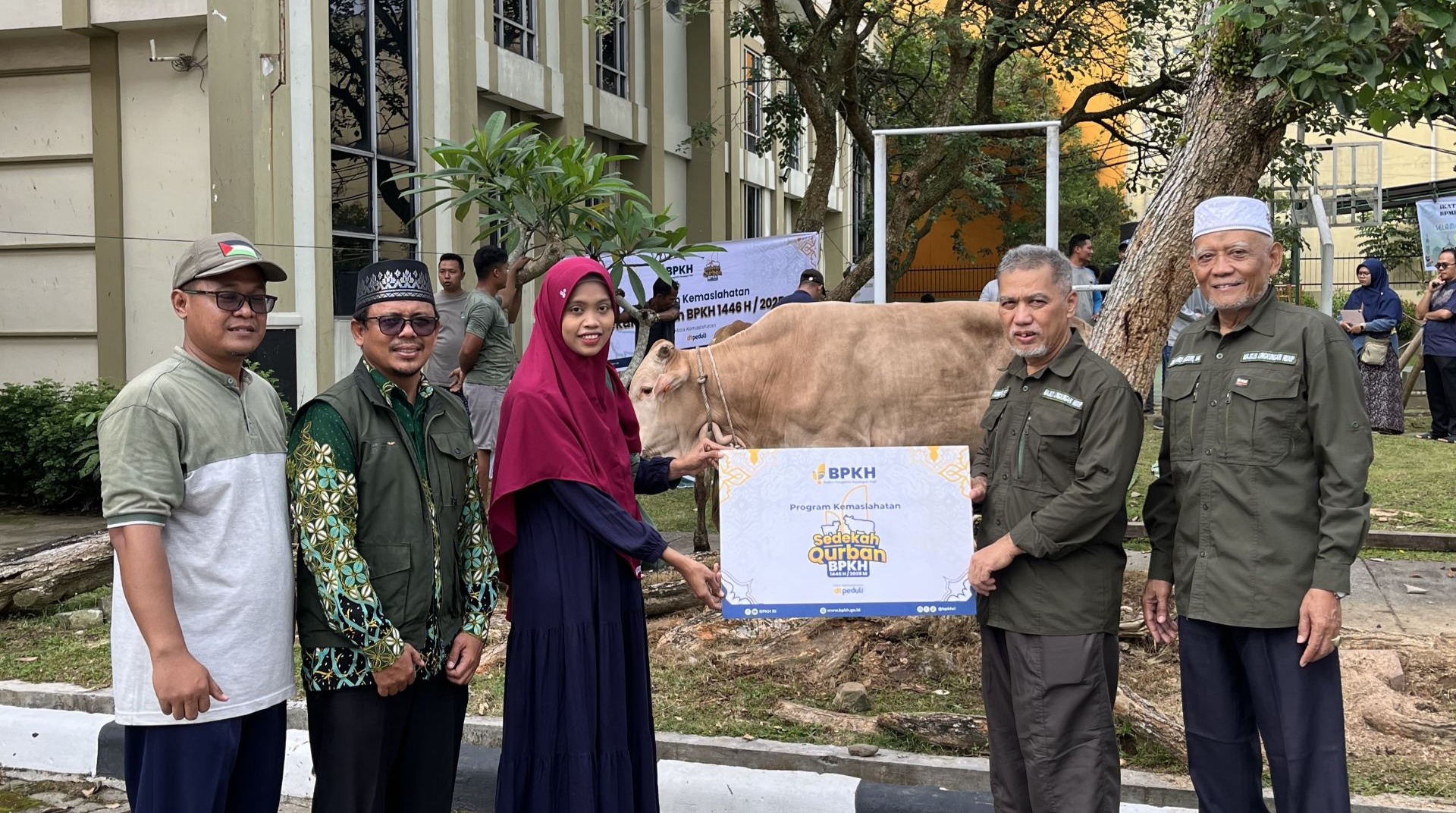 Qurban Ramah Lingkungan, DT Peduli dan BPKH Salurkan Hewan Qurban Zero Waste ke BPMP Sumut