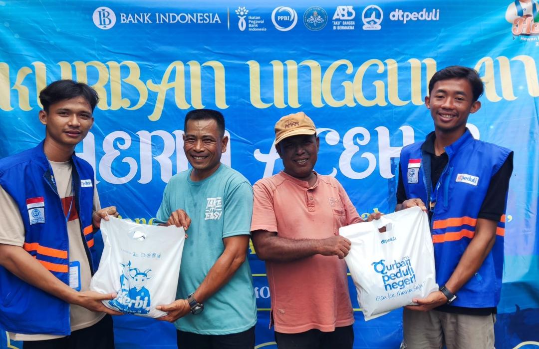 DT Peduli Aceh Salurkan Hewan Qurban di Desa Panca Kubu 