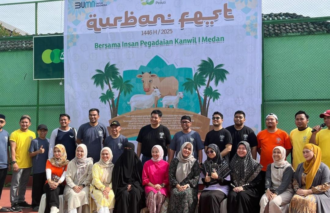 DT Peduli Sumut Bersama PT Pegadaian Kanwil 1 Medan Gelar Qurban Festival