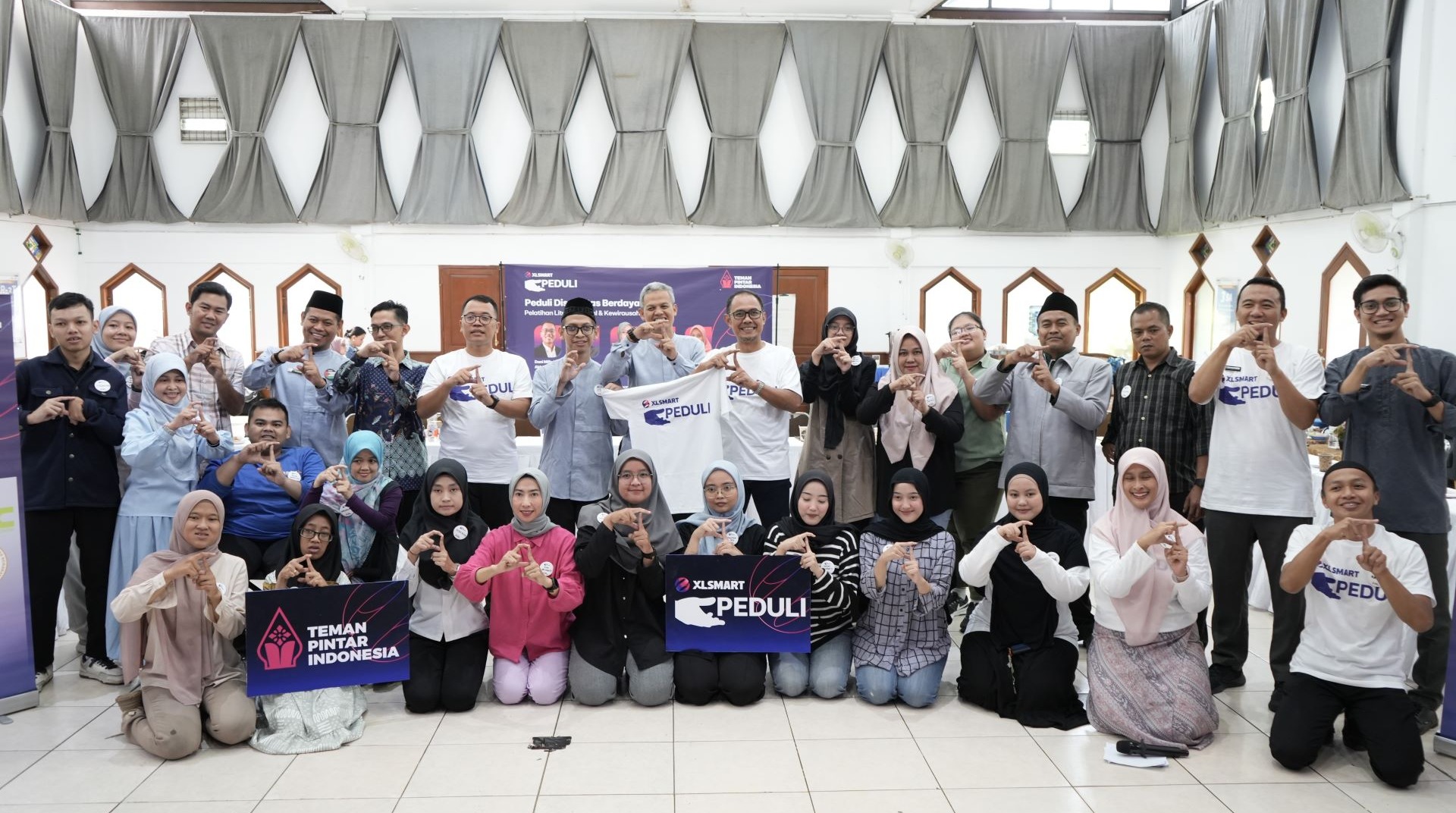 Peduli Disablitas Berdaya, XL Smart Bersama DT Peduli Gelar Pelatihan Literasi Digital dan Kewirausahaan 