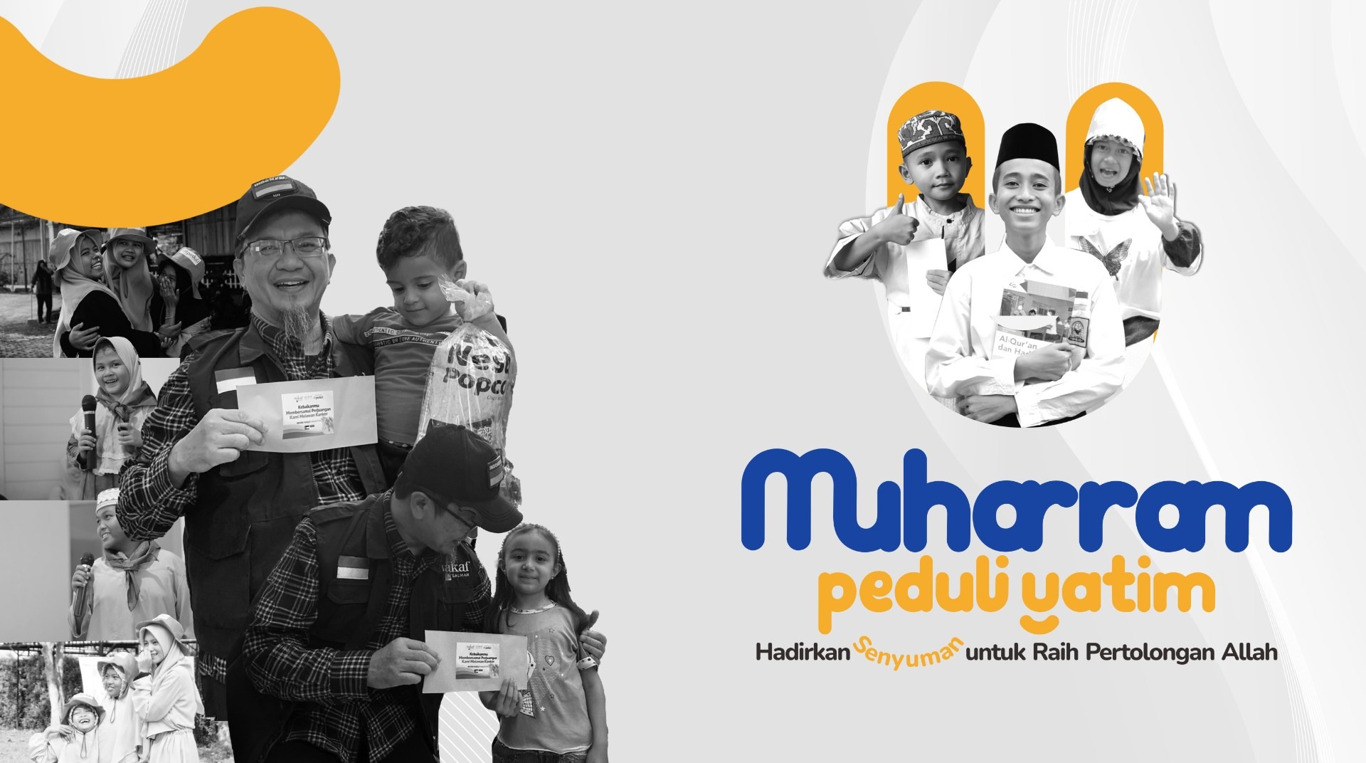 Berbagi Senyuman untuk Anak Yatim