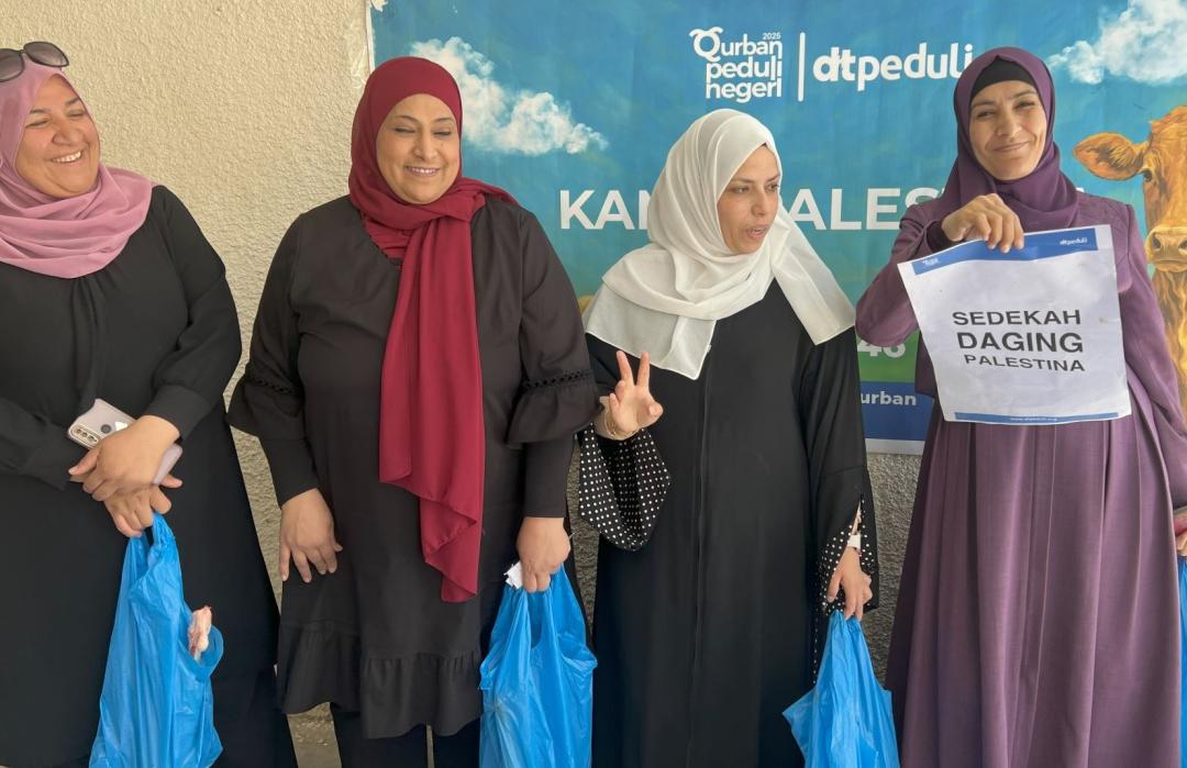 Sedekah Daging untuk Palestina, Bukti Cinta dari Indonesia untuk Negeri Para Syuhada