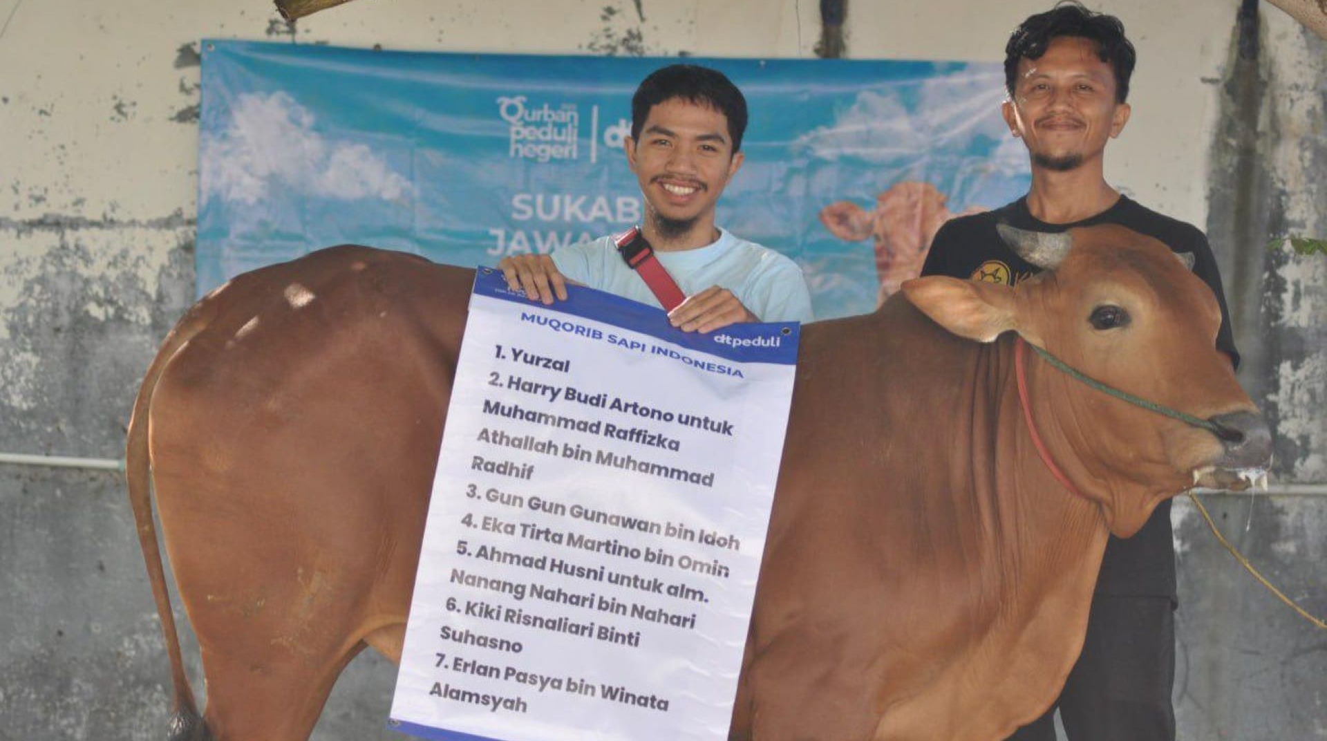 DT Peduli Sukabumi dan KPP Pratama Sukabumi Gelar Kegiatan Qurban untuk Masyarakat di Kota Sukabumi 