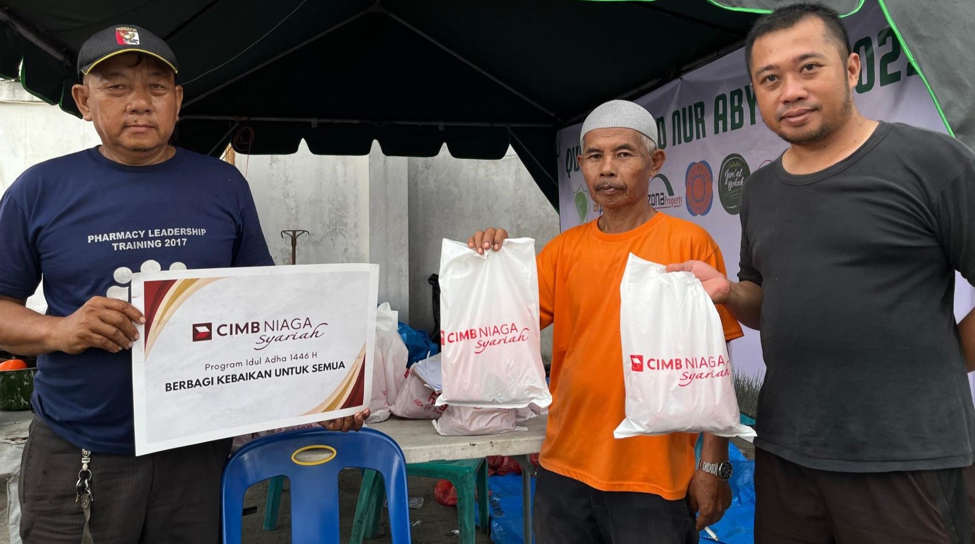 CIMB Niaga Syariah Bersama DT Peduli Sumut Salurkan 7 Ekor Domba Qurban di Medan dan Sekitarnya 