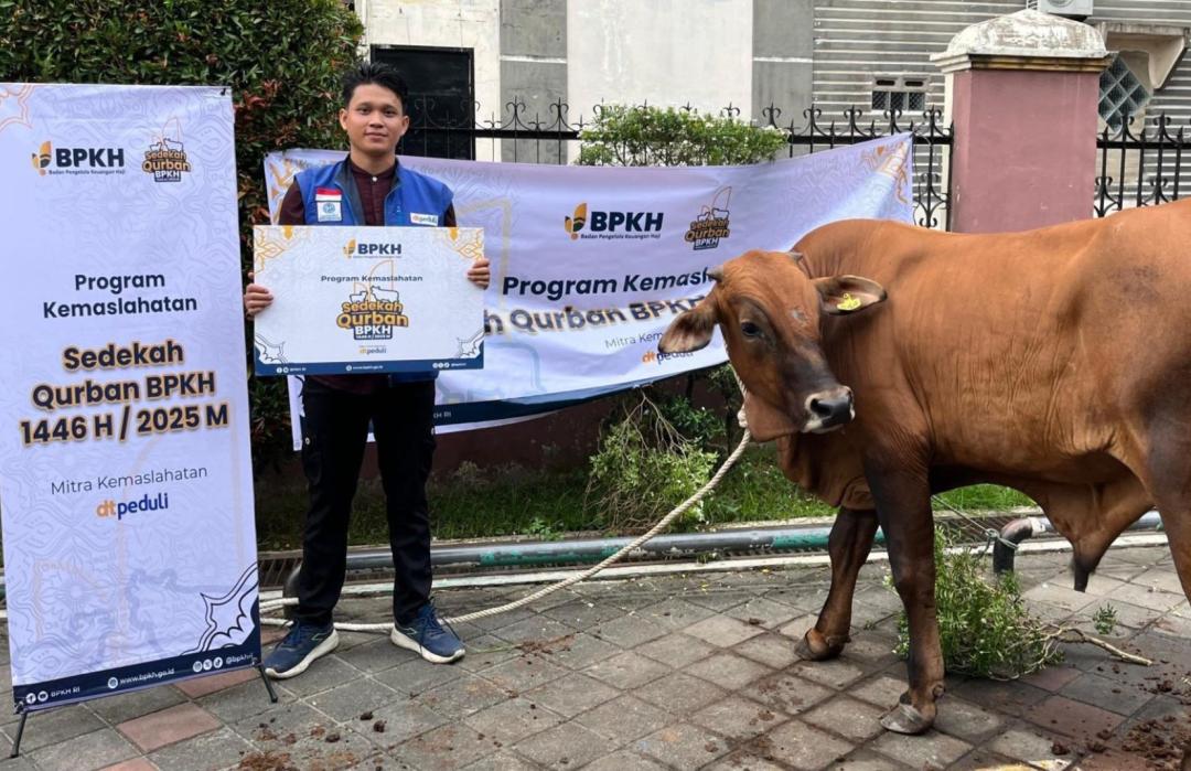 Tebar Kebaikan Iduladha 1446 H, BPKH dan DT Peduli Salurkan Sedekah Daging di Sumut 
