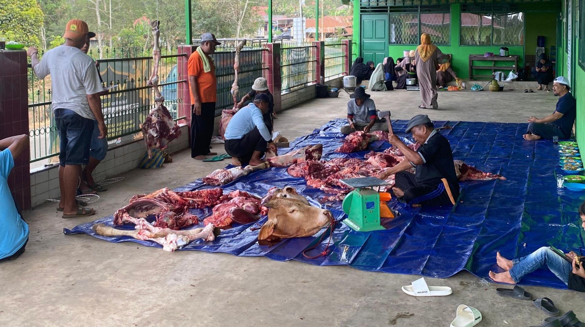Santri Rumah Tahfidz Qur'an Wujudkan Semangat Pengabdian Melalui Qurban
