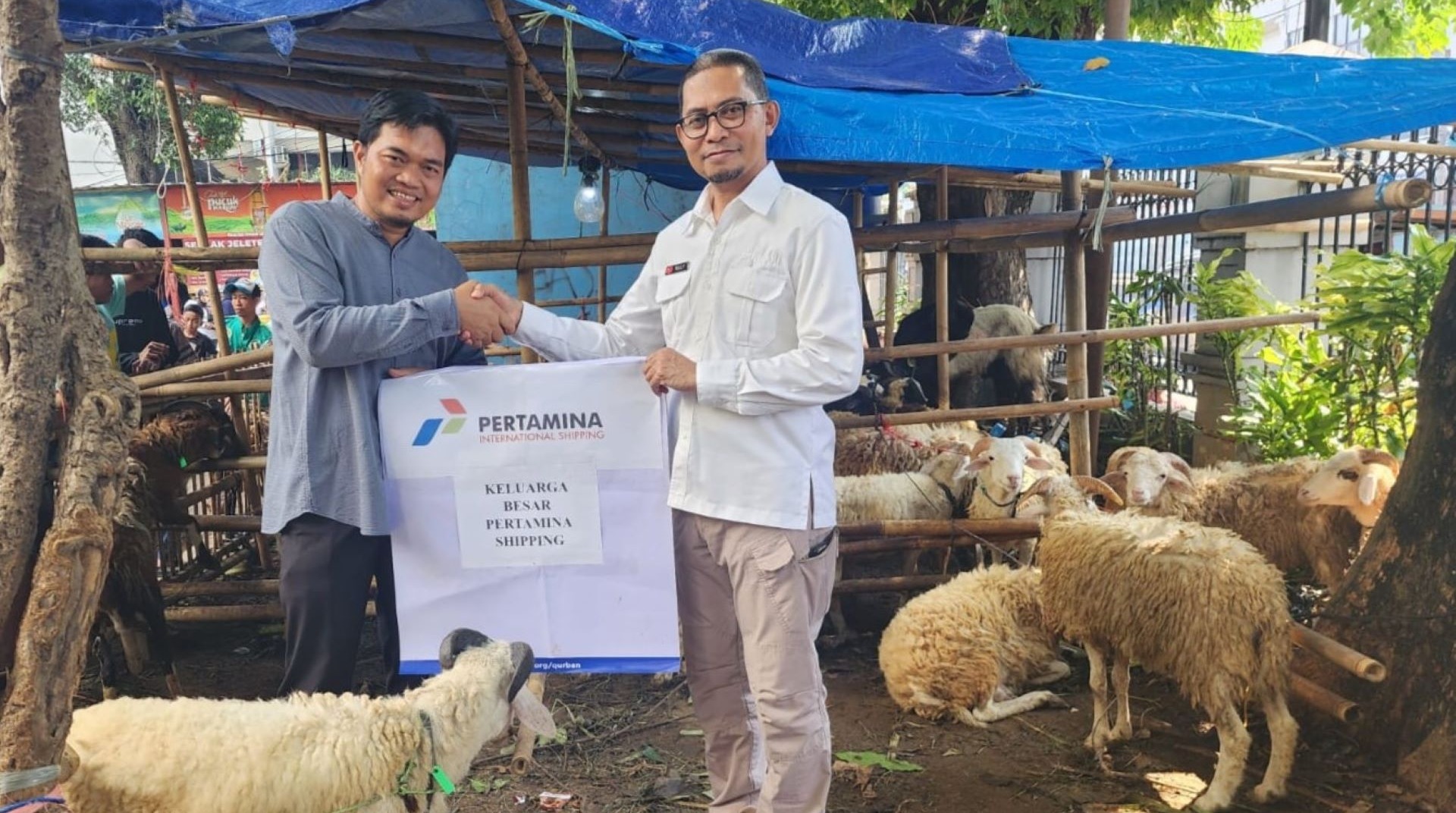 Qurban Festival di Rusunawa Jatinegara, Pertamina Internasional Shipping bersama DT Peduli Salurkan Hewan Qurban untuk Ratusan Keluarga 
