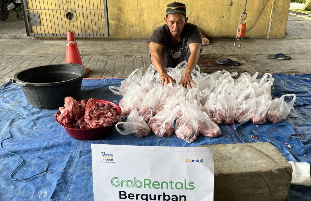 Sinergi Qurban TPI Grab dan DT Peduli Salurkan Domba di Medan 