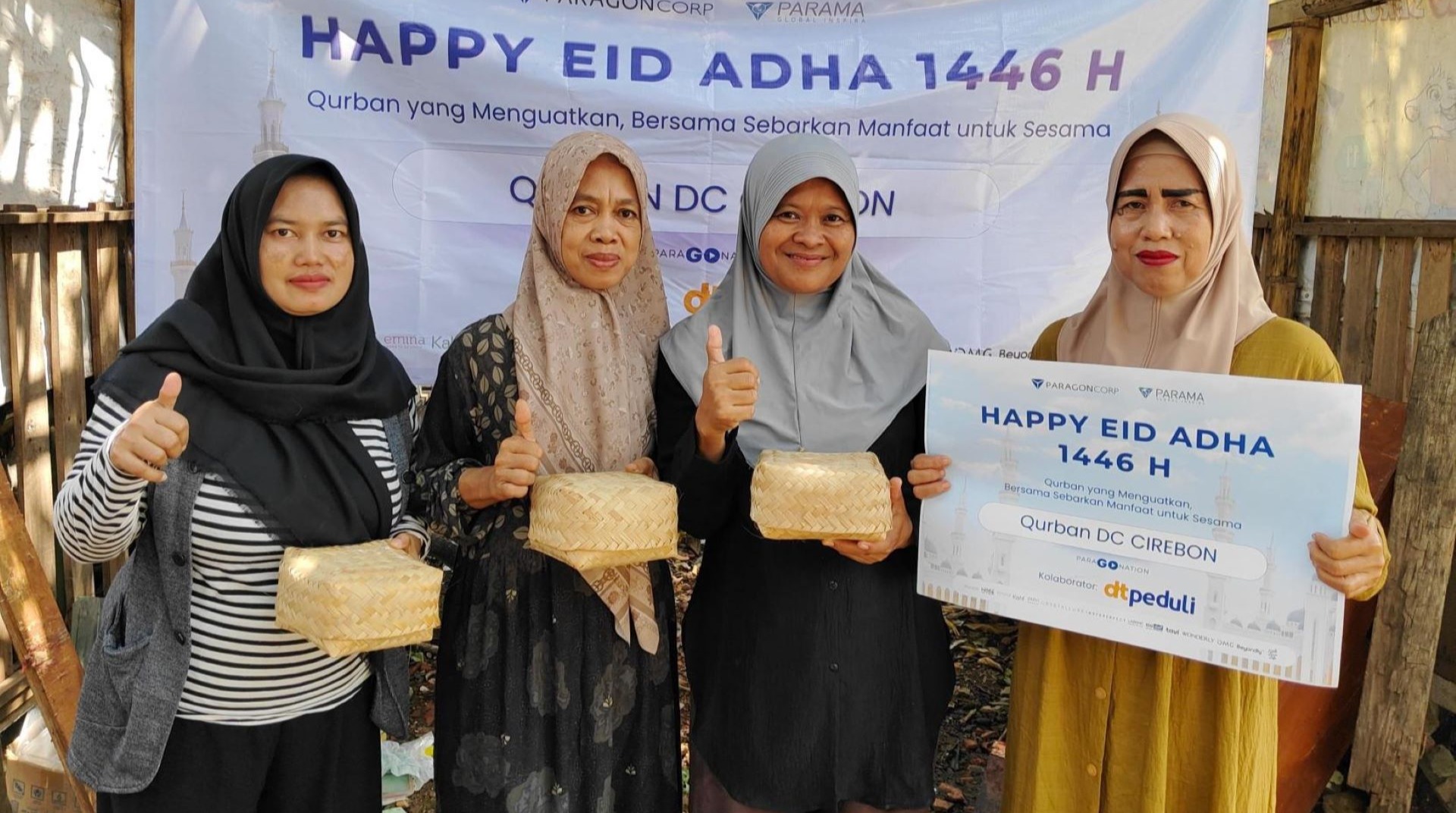 Sebarkan Manfaat untuk Sesama, PT Paragon Tunaikan Qurban