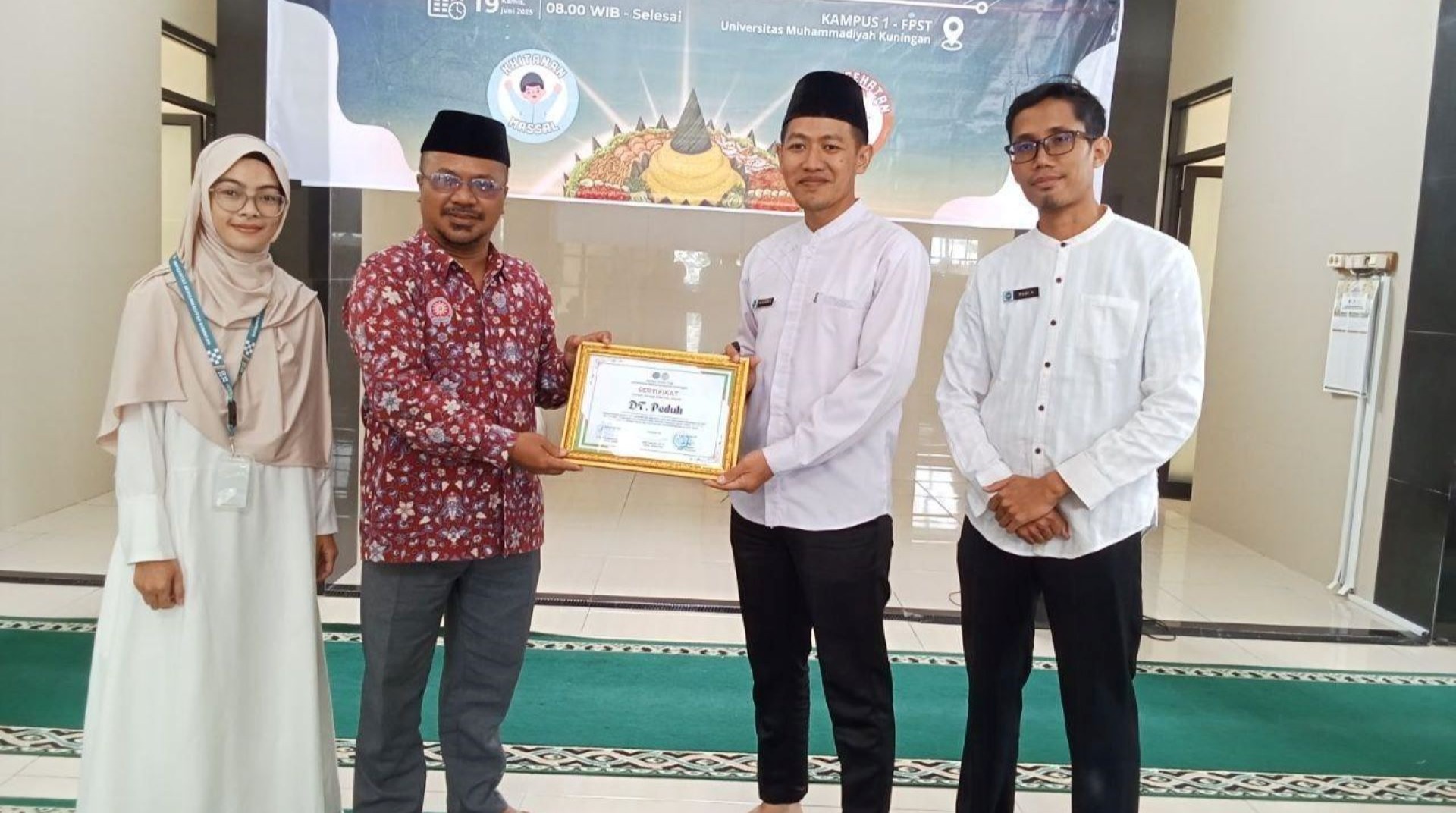 15 Anak Dikhitan Gratis di Khitanan Barokah Kolaborasi DT Peduli & Islamic Study Club UMK 