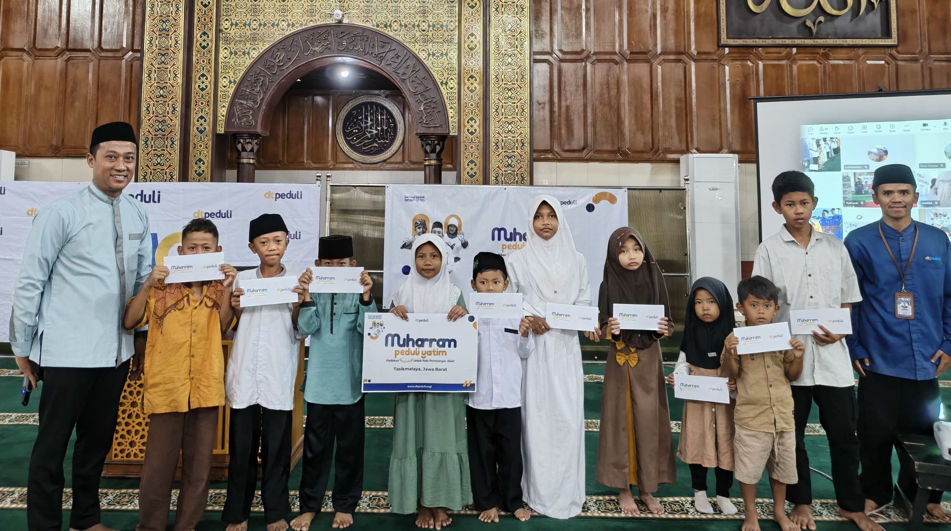 MMQ Spesial 10 Muharram, DT Peduli Gelar Kajian Sekaligus Santunan untuk Yatim dan Dhuafa