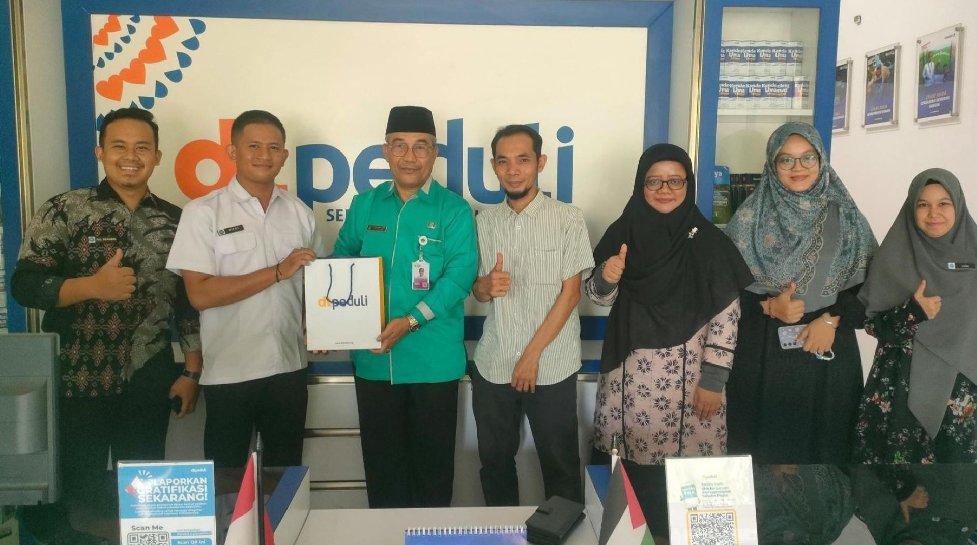 Kemenag Provinsi Riau Lakukan Kunjungan Silaturahmi ke Kantor DT Peduli Riau 