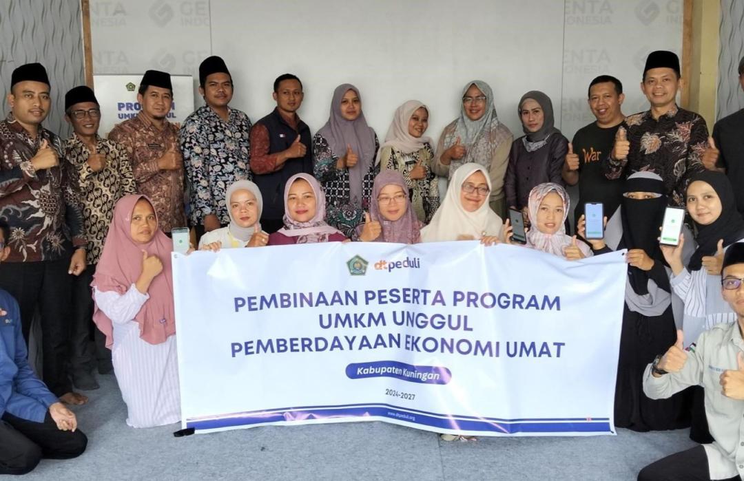 DT Peduli Kuningan Bekali Peserta Program PEU dengan Pelatihan GrabFood, Ruhiyah, dan Jurnal Keuangan 