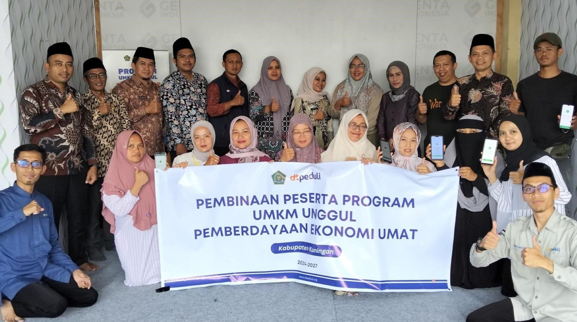 DT Peduli Kuningan Bekali Peserta Program PEU dengan Pelatihan GrabFood, Ruhiyah, dan Jurnal Keuangan 