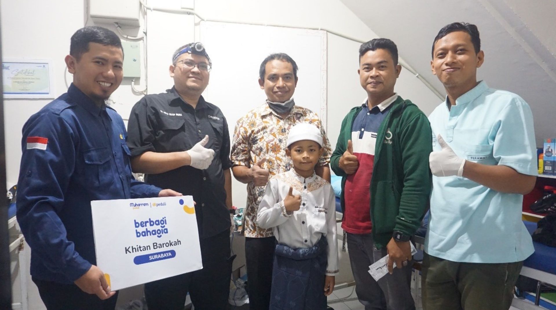 Wujud Cinta di Bulan Muharram, Khitan Barokah DT Peduli Surabaya Hadirkan Senyum Bahagia Anak Yatim dan Dhuafa 