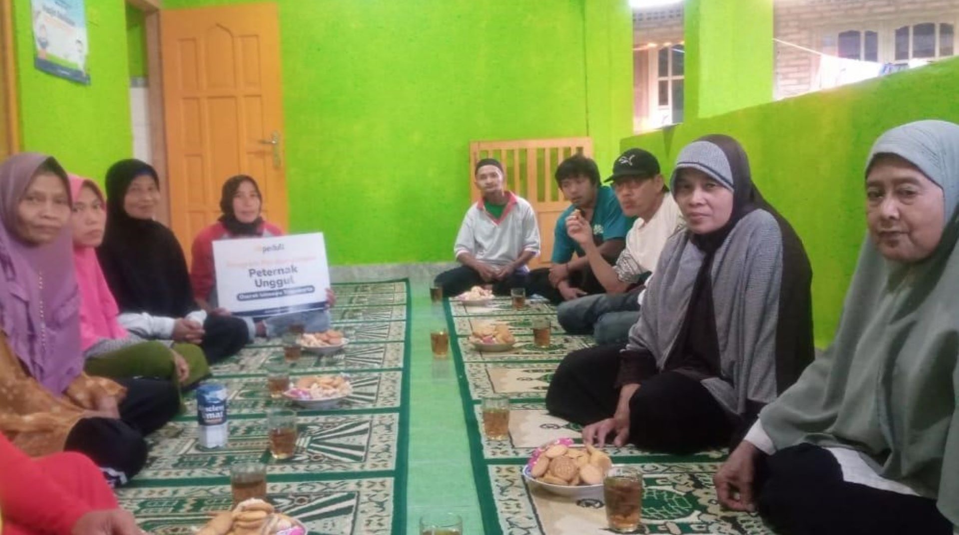 Tingkatkan Produktivitas Ternak, Kelompok Ternak Kampung Unggul Dusun Puser Gelar Pertemuan Rutin