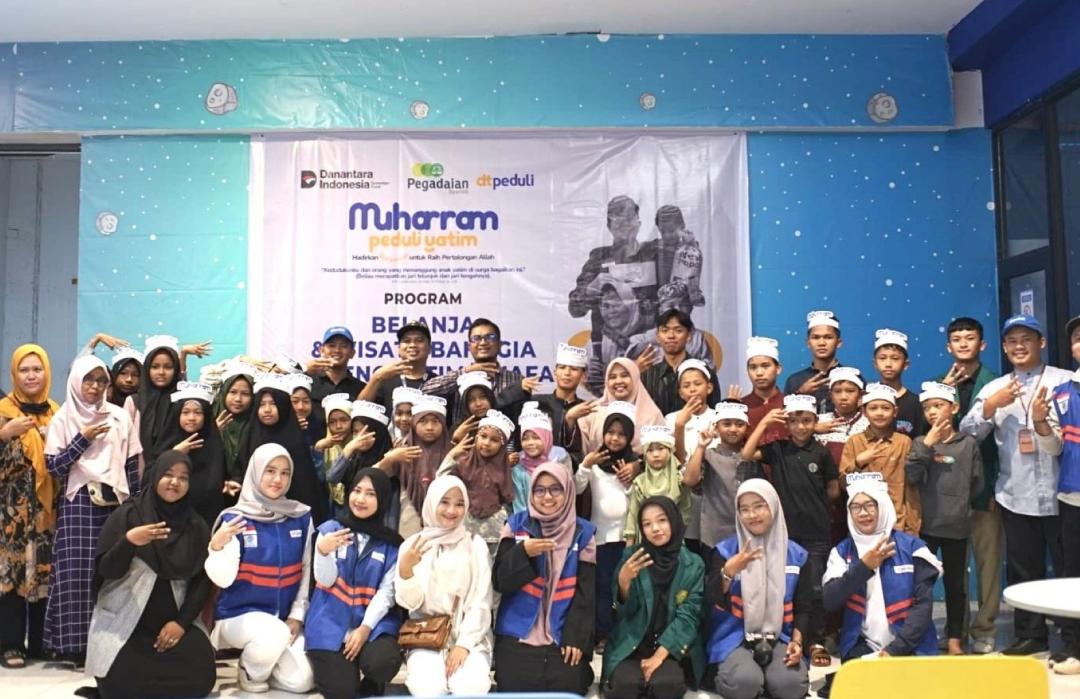 Belanja dan Wisata Bahagia, PT Pegadaian Syariah Subrantas Bersama DT Peduli Riau Hadirkan Senyum untuk Yatim dan Dhuafa di Pekanbaru 