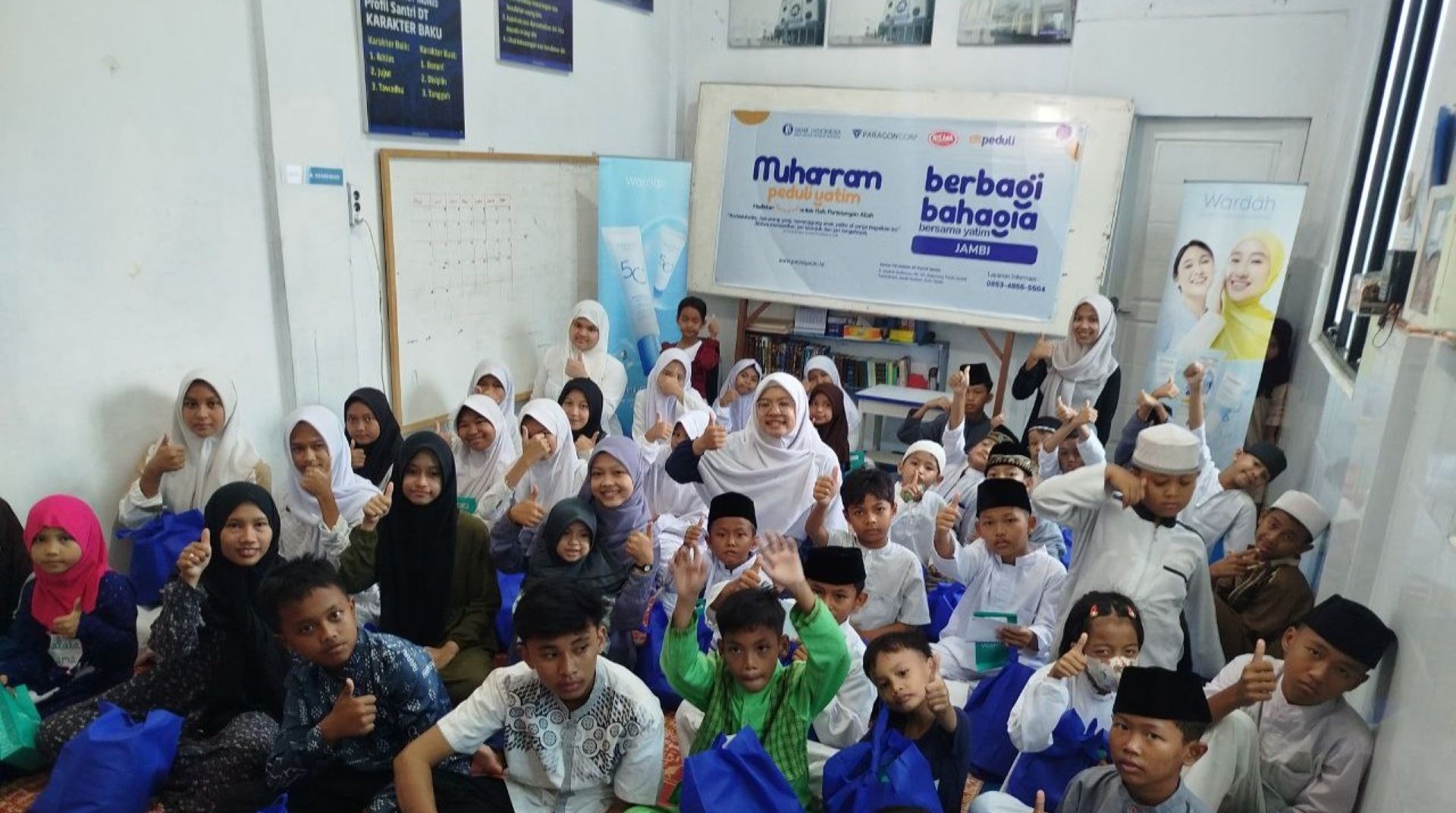 Hadirkan Kebahagiaan untuk 50 Anak Yatim di Kota Jambi, DT Peduli Jambi Gelar Program Muharram Peduli Yatim 