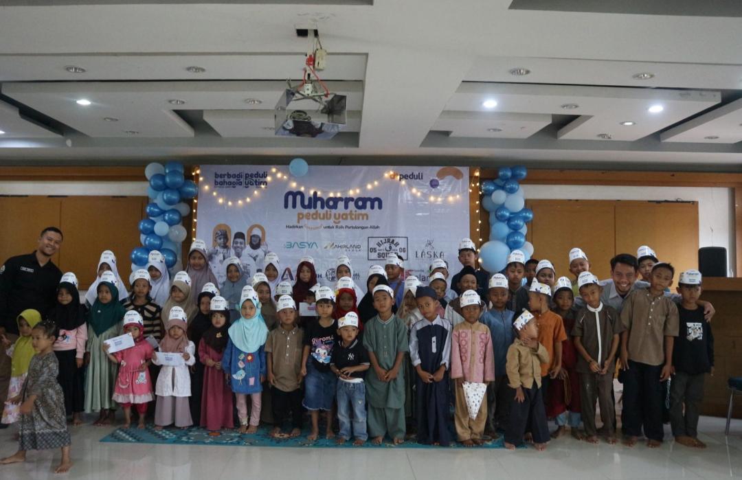 Penuh Keceriaan, DT Peduli Sukabumi Santuni dan Bahagiakan 50 Anak Yatim di Bulan Muharram 