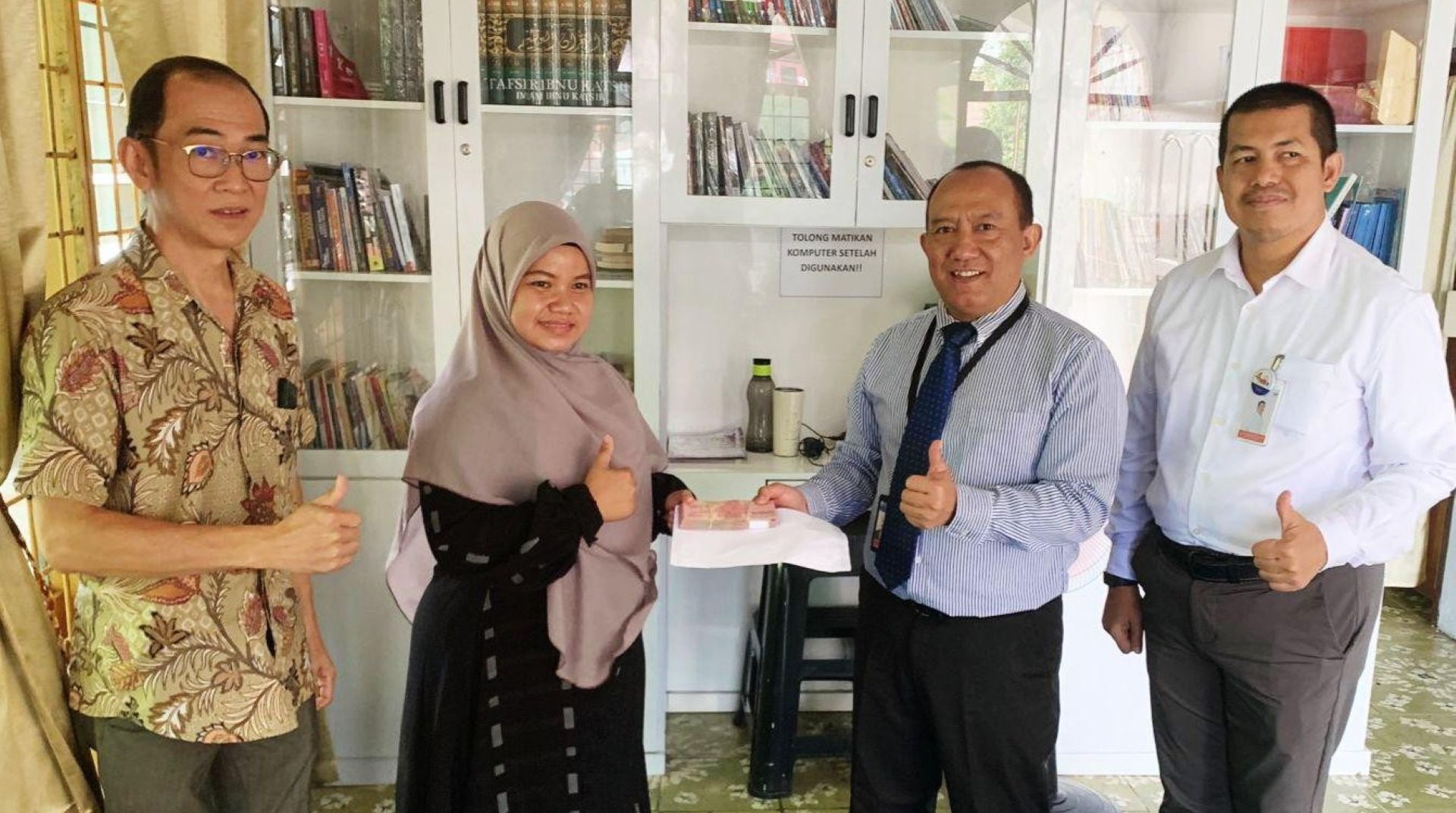 Dukung Program Anak Yatim, BMPD Percayakan Bantuan Senilai Rp14 Juta kepada RPY DT Peduli Sumut 