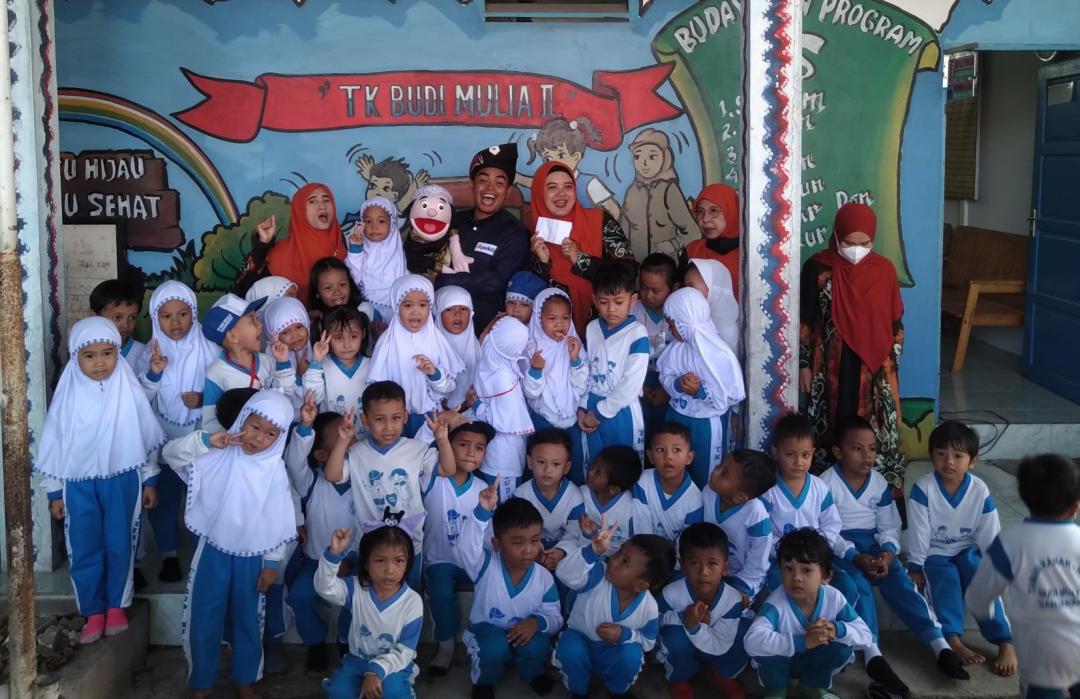 Tumbuhkan Peduli Palestina, TK Budi Mulia Banjarmasin Bersama DT Peduli Gelar Dongeng Kemanusiaan untuk Palestina 