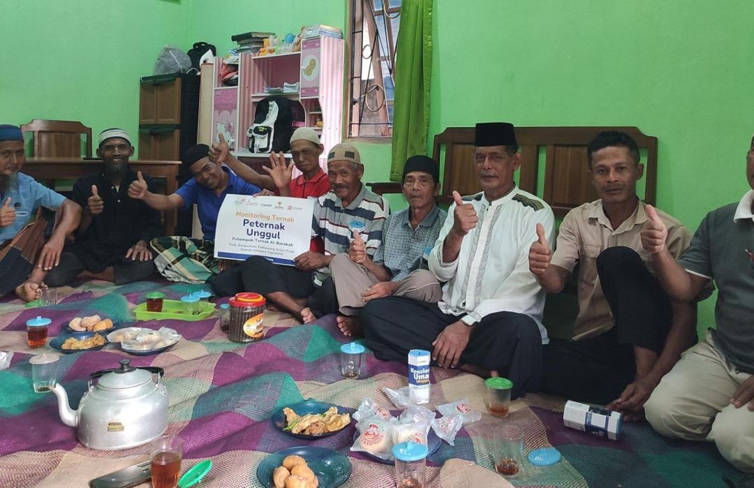 Kelompok Ternak Al Barokah Kampung Akhlak Gelar Pertemuan Bulanan, Hadirkan Kabar Gembira dan Semangat Baru 