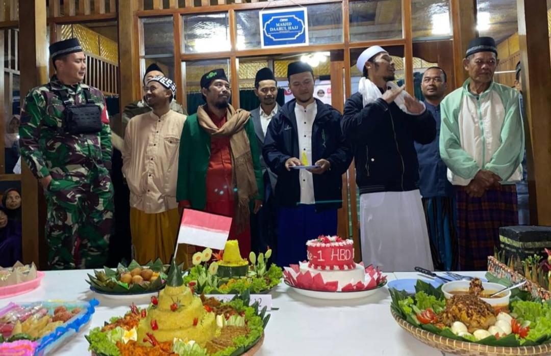 Warga Kampung Haji Sukabumi Gelar Syukuran Hari Jadi Pertama 