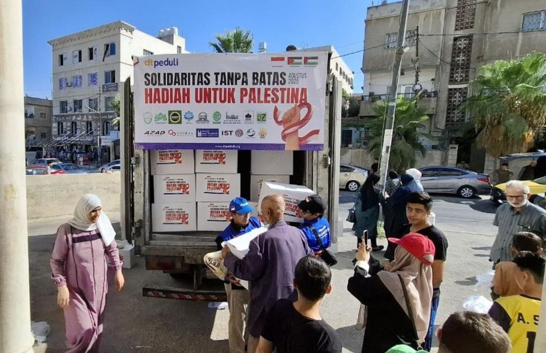 Senyum di Tengah Derita, 4.350 Pengungsi Palestina Rasakan Hangatnya Solidaritas di Hari Kemerdekaan Indonesia 