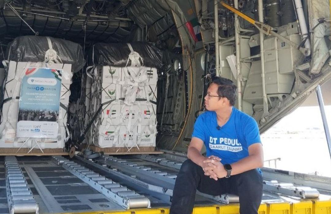 Dari Indonesia untuk Palestina: Kolaborasi 65 LAZ Salurkan Ribuan Paket Bantuan Senilai Rp 2 Milyar untuk Gaza Melalui Udara 