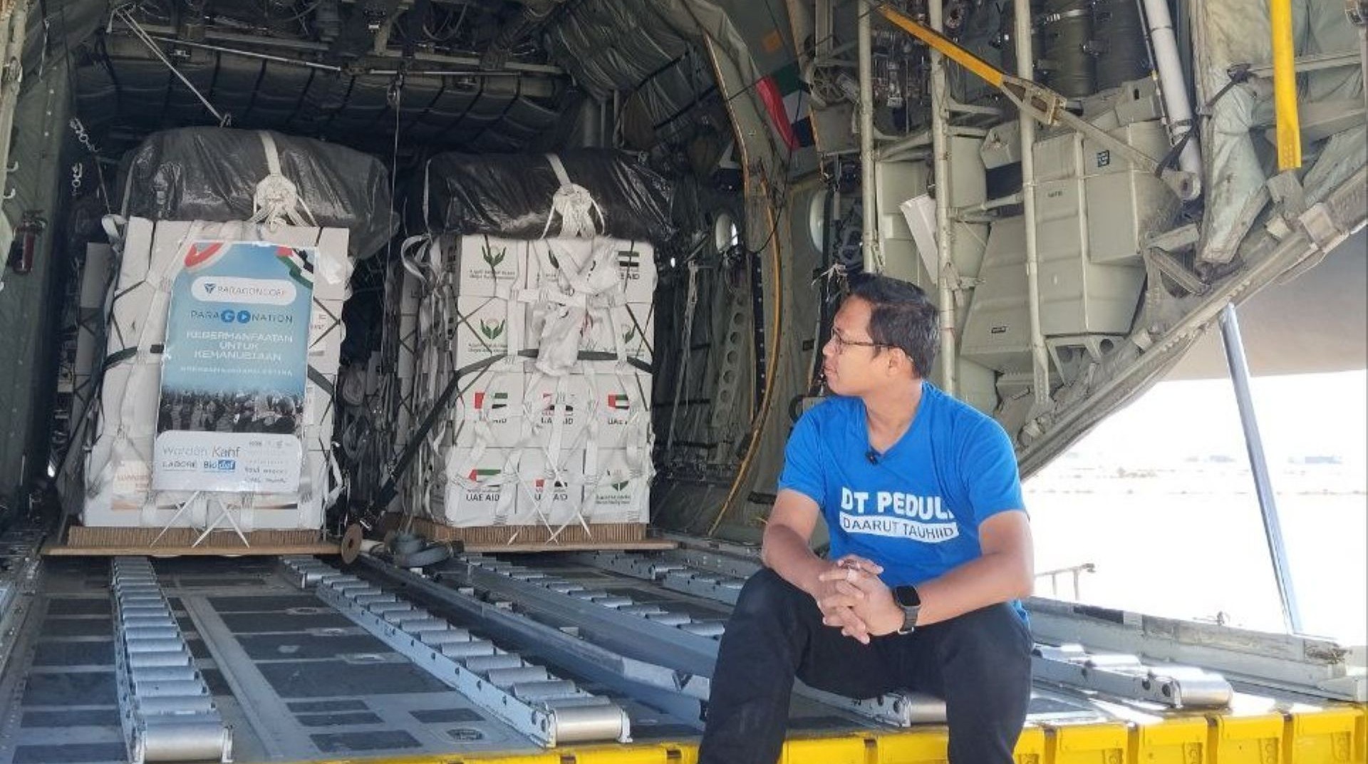 Dari Indonesia untuk Palestina: Kolaborasi 65 LAZ Salurkan Ribuan Paket Bantuan Senilai Rp 2 Milyar untuk Gaza Melalui Udara 