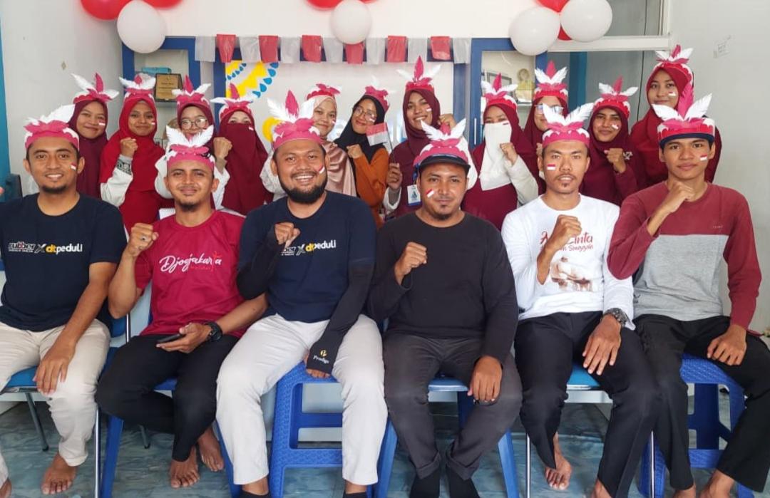 Merdeka dalam Kepedulian Bersama dalam Pengabdian, DT Peduli Aceh Rayakan HUT RI ke-80  