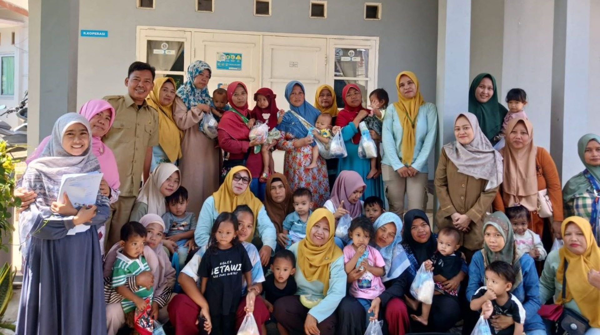 DT Peduli Lakukan Pemantauan Pekanan Progam Gizi untuk Cegah Stunting di Kedung Waringin 