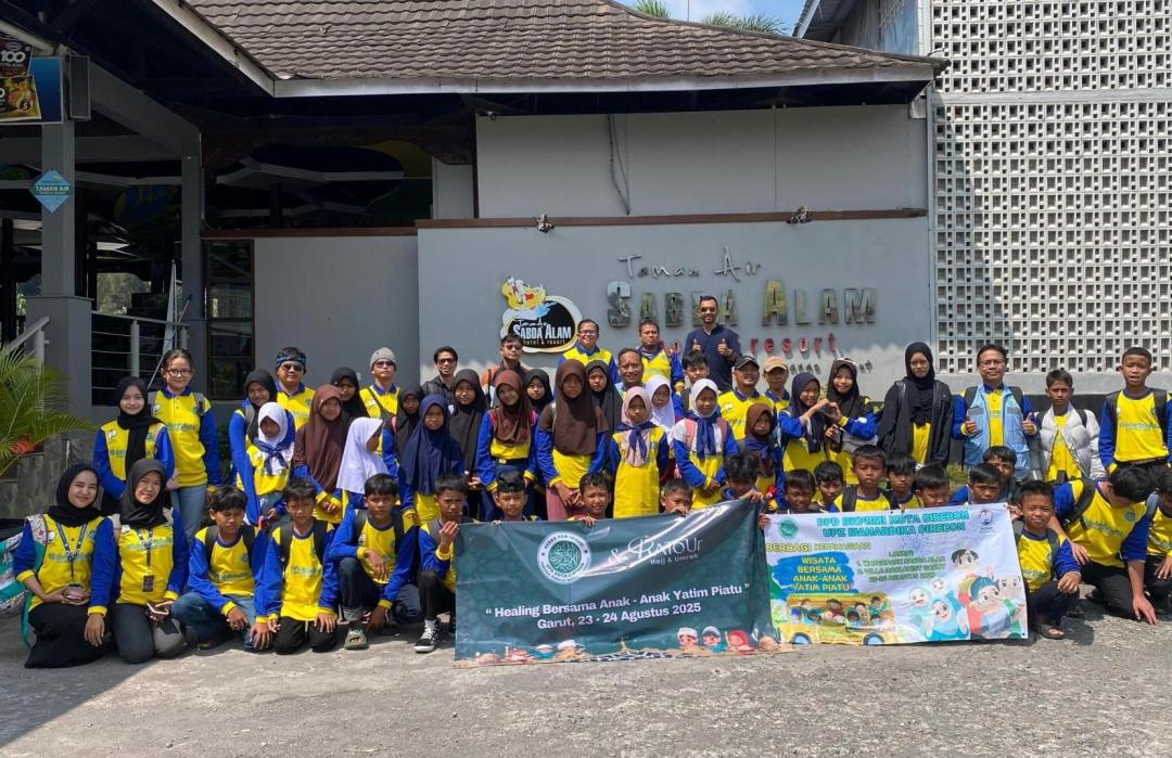Bersama BKPRMI dan Berbagai Yayasan Kota Cirebon, DT Peduli Hadirkan Keceriaan Anak Yatim Lewat Wisata Bahagia 
