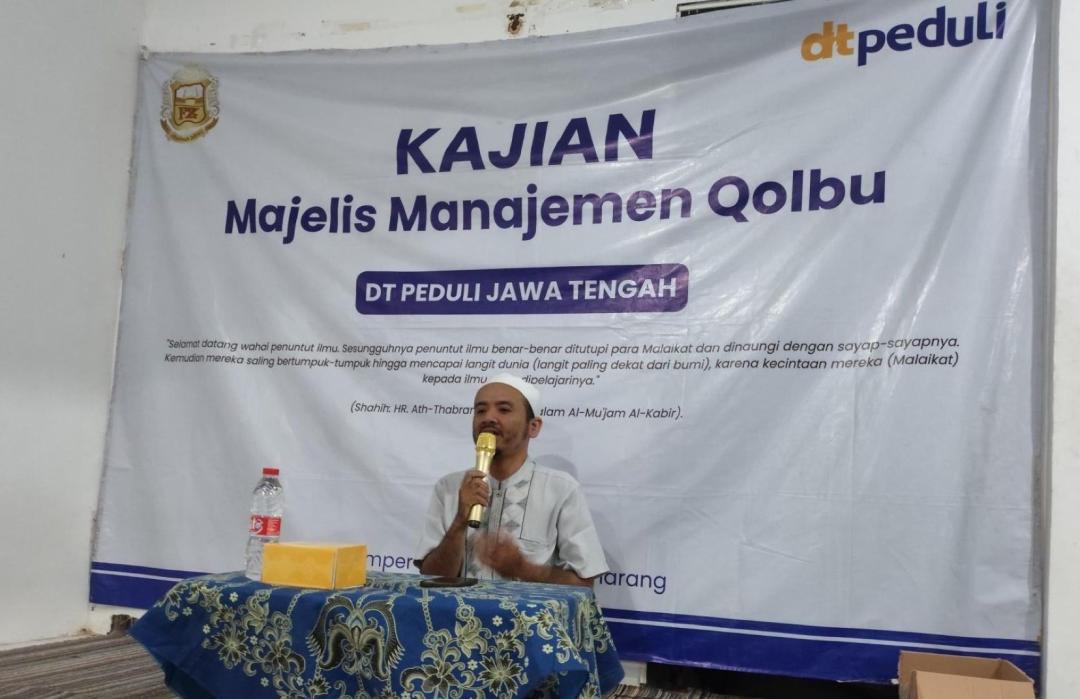 DT Peduli Jateng Beri Lima Tips agar Hidup Ditolong Allah dalam Kajian MMQ 