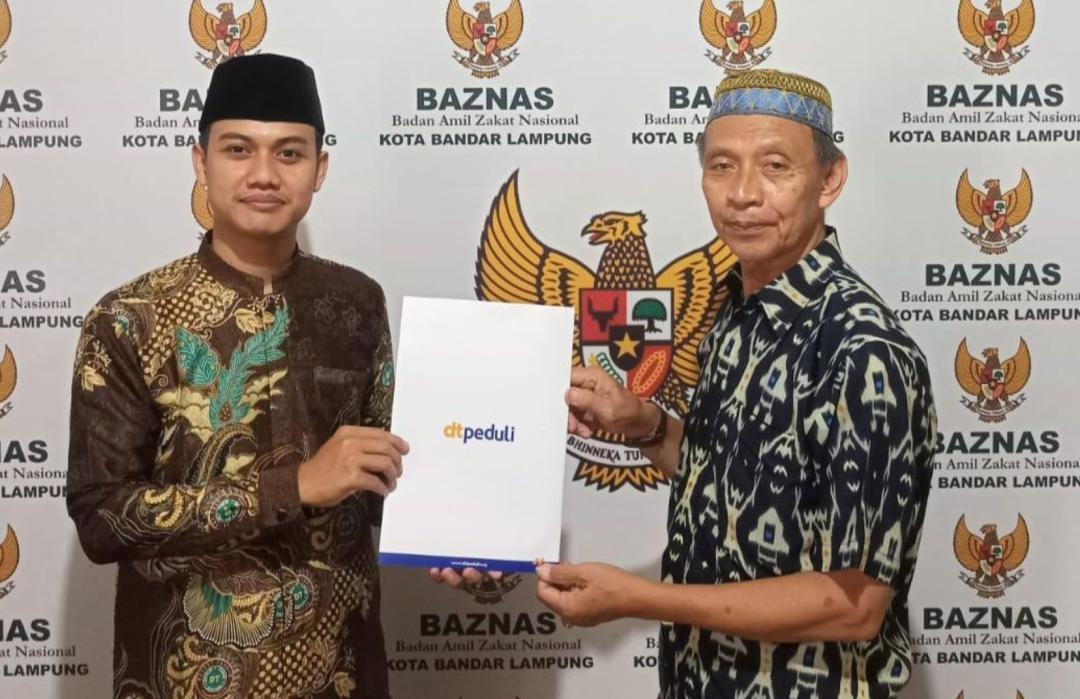 Wujudkan Kepatuhan, DT Peduli Lampung Serahkan Laporan Semester 1 Kepada Baznas dan Kemenag 